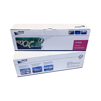 Картридж для HP Color LJ M252/M277  CF403X (201X) кр (2,3K) UNITON Premium GREEN LINE (Eco Protected